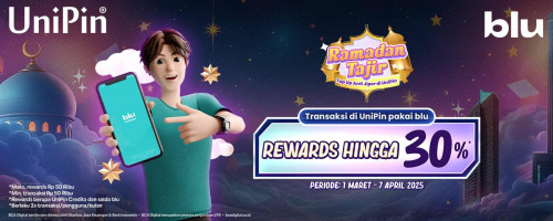 Ramadan Makin Seru! Top Up Game Pakai blu & Dapatkan Rewards Hingga 30%!